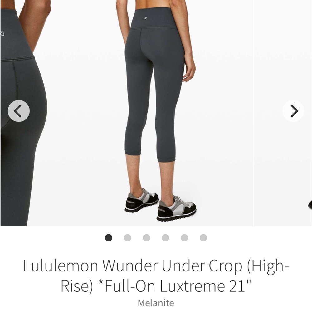 ISO lululemon melanite wunder under